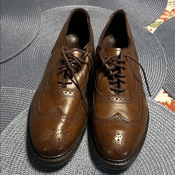 Allen Edmonds Dark Brown Leather Oxfords main image 7